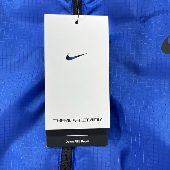Nike Men's Therma-FIT ADV Repel Golf Vest Blue Size Mediums FQ0447-478 - Picture 5 of 7